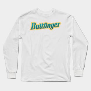 Candybar-buttfinger Long Sleeve T-Shirt